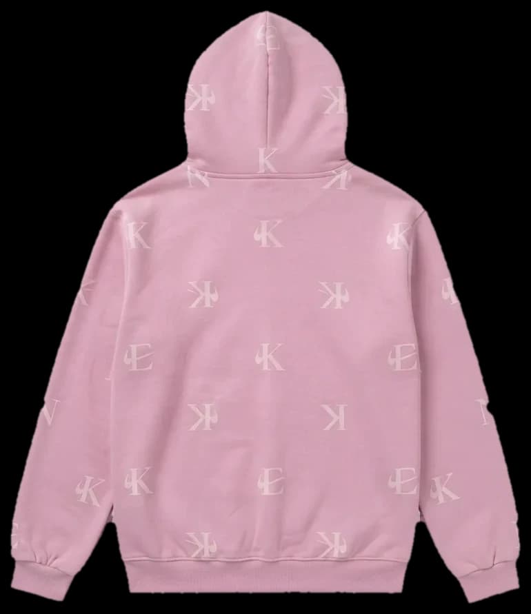 Campera Cypher rosa de espalda